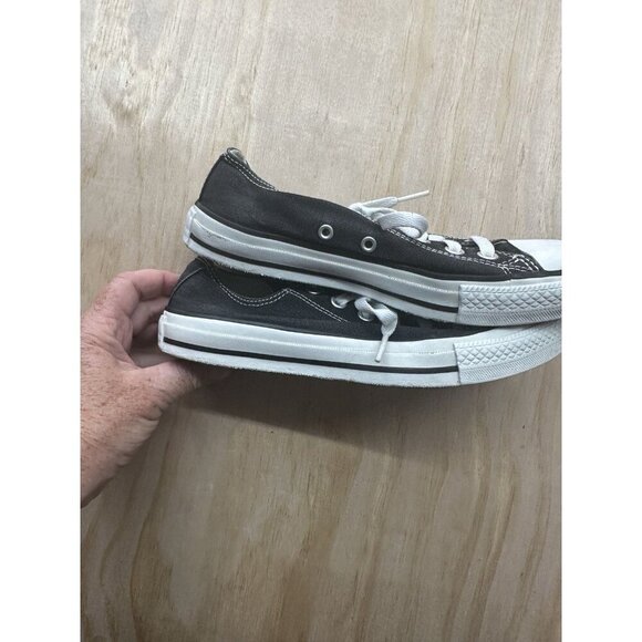 Converse Men’s 5 Black Chuck Shoe Women’s 7 Canvas All Star Youth - Picture 5 of 6